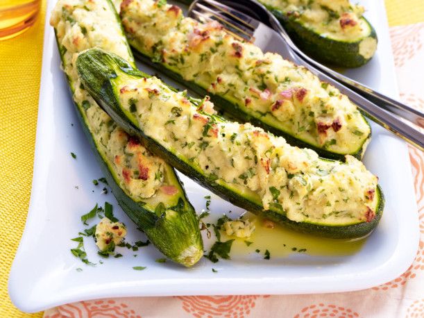 gefullte zucchini mit ricotta und schinken rezept low carb gefullte zucchini mit ricotta und schinken rezept lecker