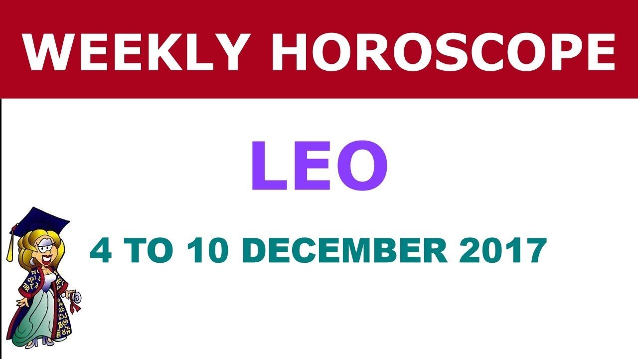 horoscope leo 10 december