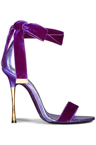 CHRISTIAN LOUBOUTIN Zuecos morado CHRISTIAN LOUBOUTIN Zuecos morado