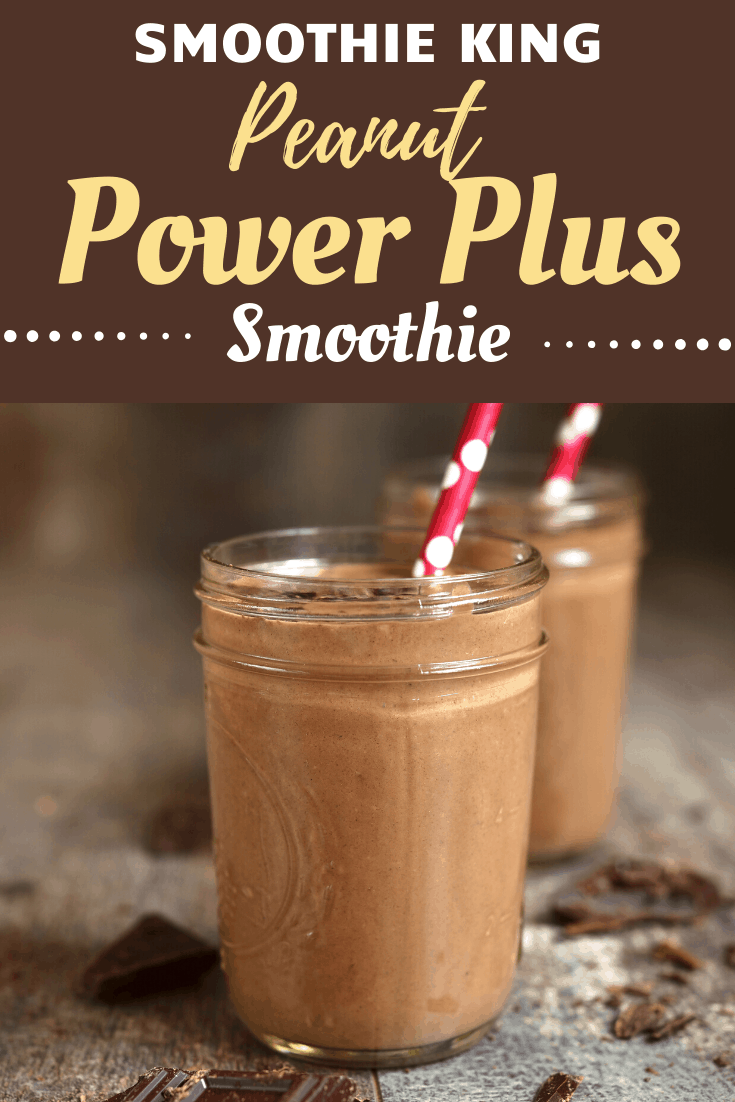 Smoothie King Peanut Power Plus Chocolate Smoothie Smoothie King Peanut Power Plus Chocolate Smoothie