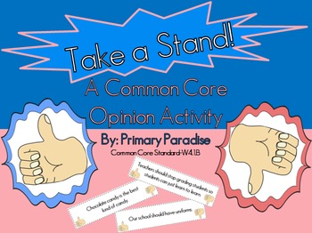 Take a stand essay topics