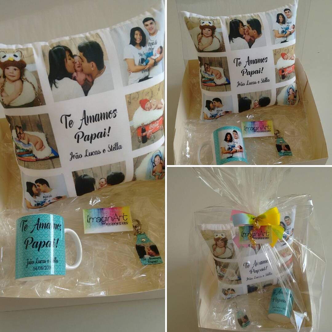 #kitdiadospais #almofada #almofadacomfoto #caneca #chaveirocomfoto Cushions, Pillows, Happy Mothers, Ideas Para, Stella, Projects To Try, Photo Wall, Photo Printing, Paper Crafts