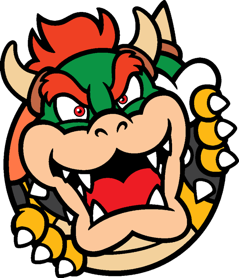 Super Mario Bowser Icon 2d By Joshuat1306 On Deviantart Super Mario Kunst Super Mario Zeichnungen