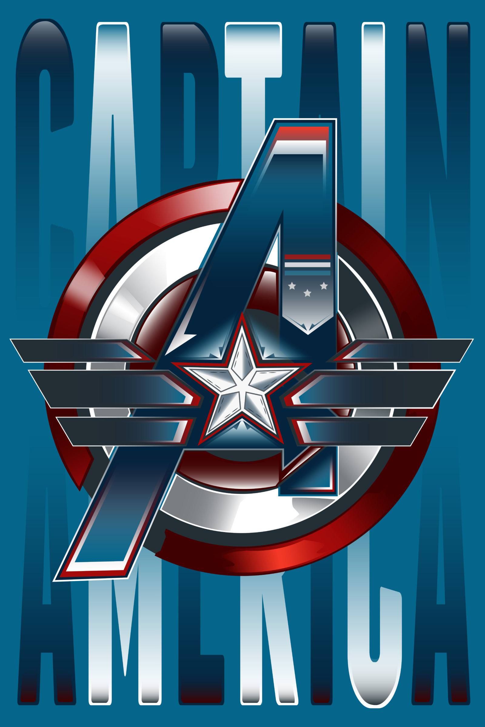 Captain America \u0026 Iron Man posters by Sam Harachis マーベル映画, ハルク, キャプテンアメリカ