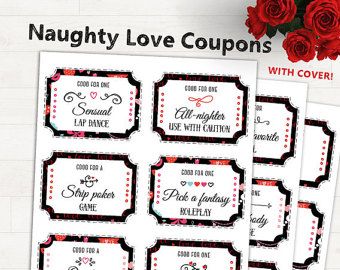love mini coupon book for husband boyfriend anniversary birthday personalized coupons for boyfriend