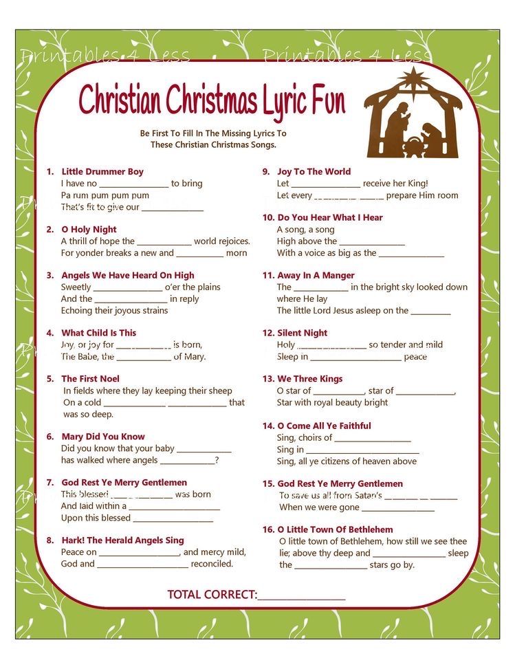 Pin by Sue Hibberd on Christmas party games Christmas carol game Pin by Sue Hibberd on Christmas party games Christmas carol game