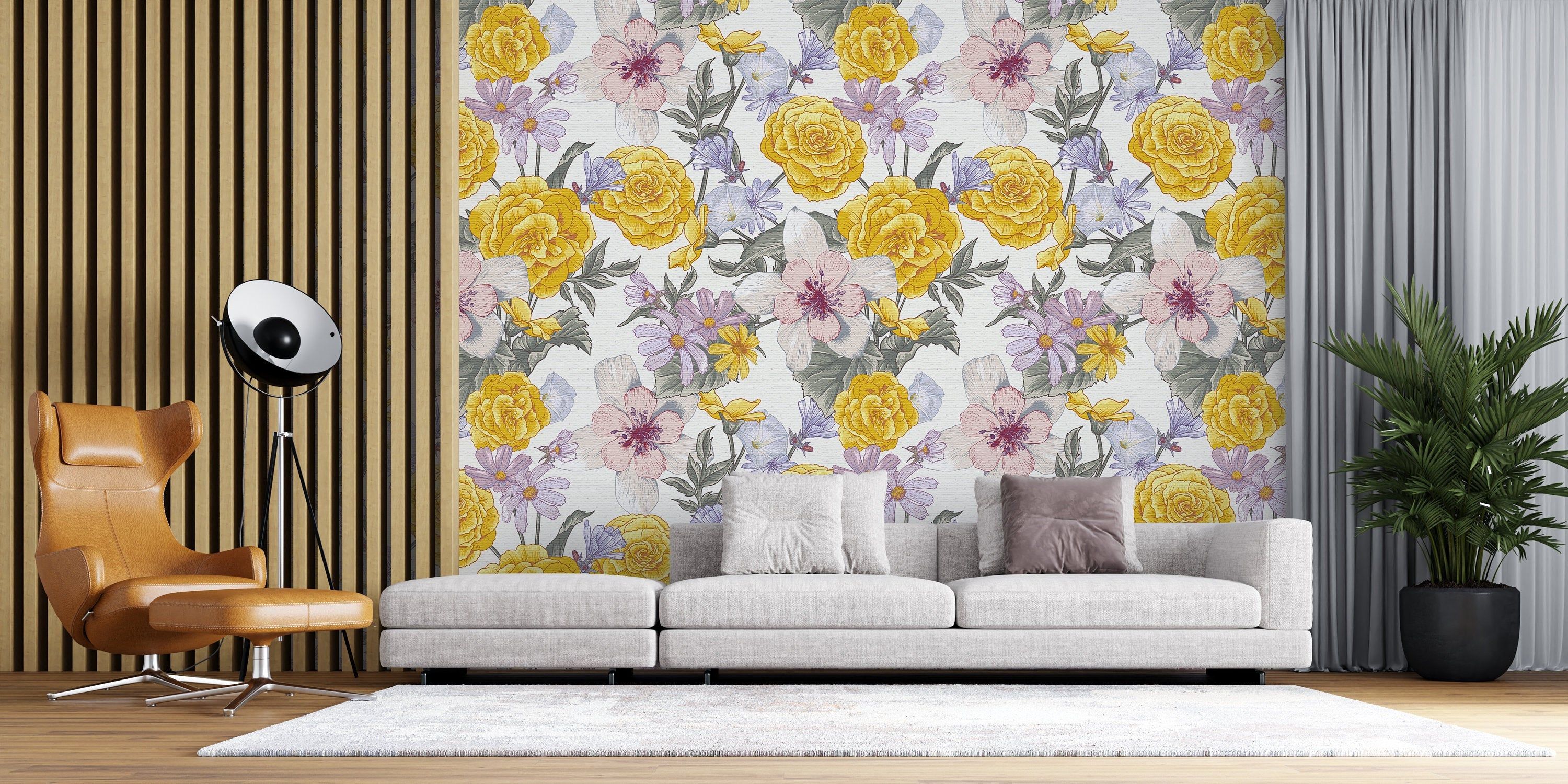 Removable Wallpaper Vintage Pastel Floral Peel And Stick Wallpaper Wall Mural Reusable Wall Art Self Adhesive Wallpaper Eco Friendly Wallpapers Vintage Removable Wallpaper Peel And Stick Wallpaper