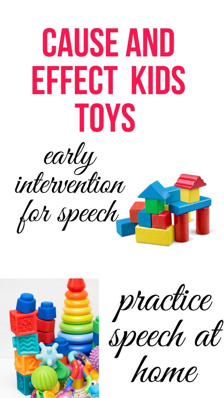 Cause and Effect Toys for Speech therapy at home