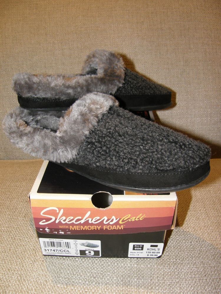Women S Skechers Cali Beach Bonfire Hearty Party Slip In Gray