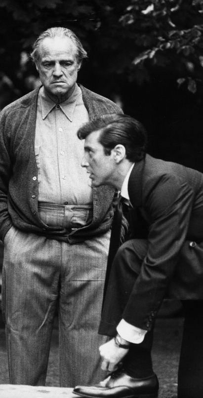 The Godfather 1972 Marlon Brando Al Pacino James