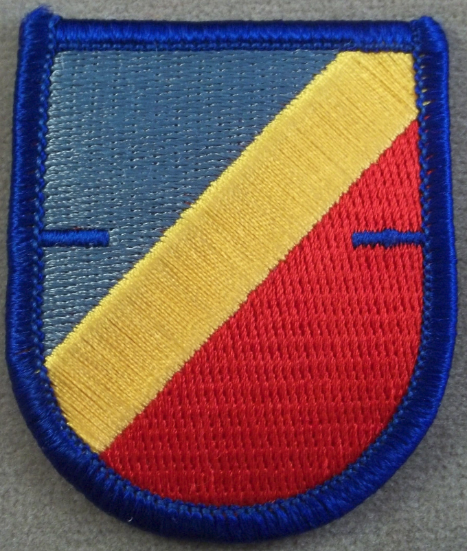 1st BATTALION 82nd AVIATION REGIMENT BERET FLASH PATCH