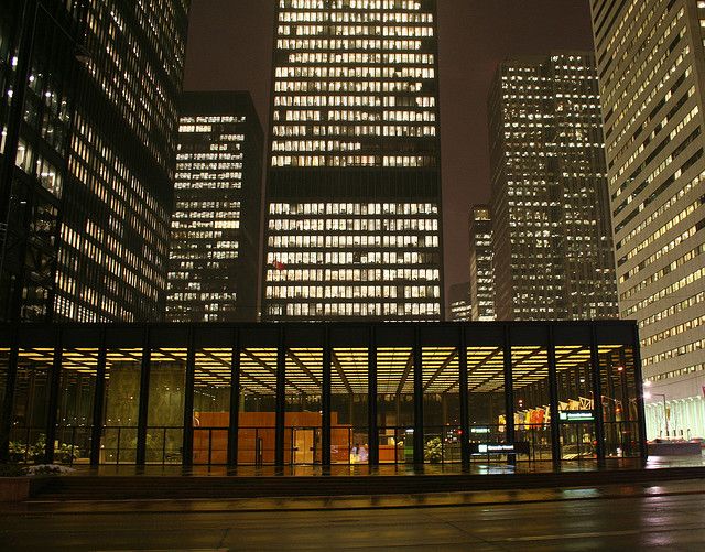 Toronto Dominion Bank Toronto Ludwig Mies Van Der Rohe Mies Van Der Rohe Mies