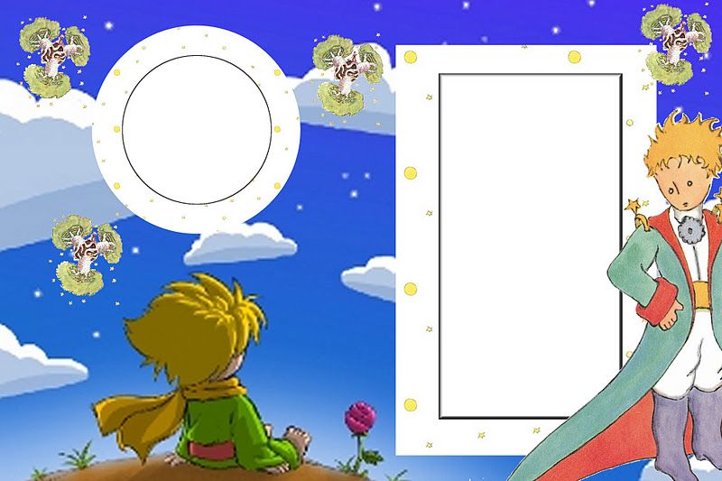 Invitaciones para imprimir gratis de El Principito y más imprimibles para tu fi...