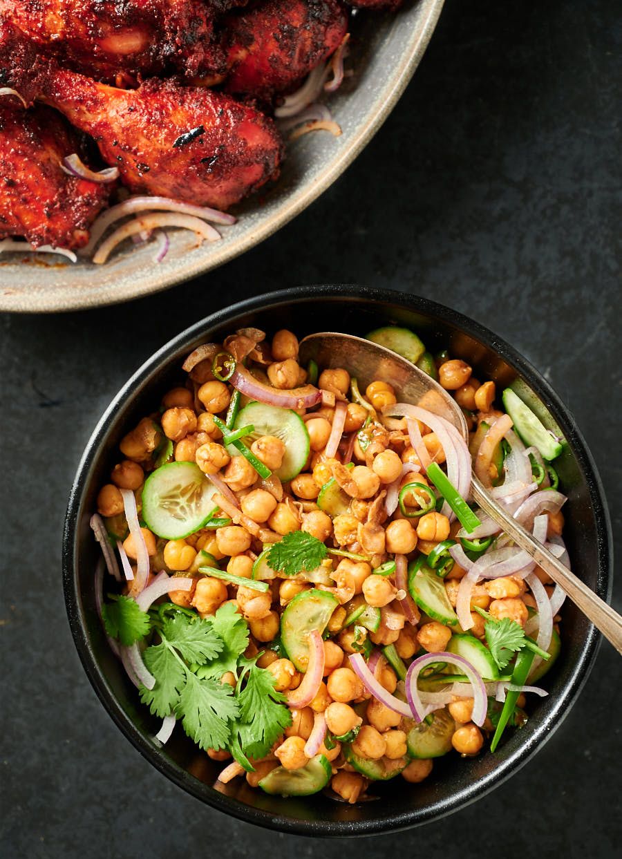 chana chaat - indian chickpea salad - glebe kitchen | Recipe | Indian