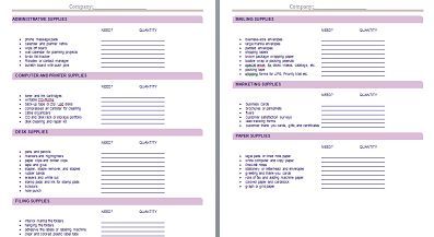 office supply request business office supply form