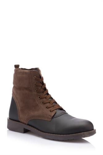Siyah Erkek Uzun Bot 300445 Defacto Bot Siyah Erkek Rockabilly