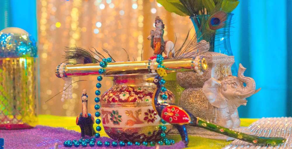Krishna Theme Birthday Party Ideas With Images Baby Boy 1st