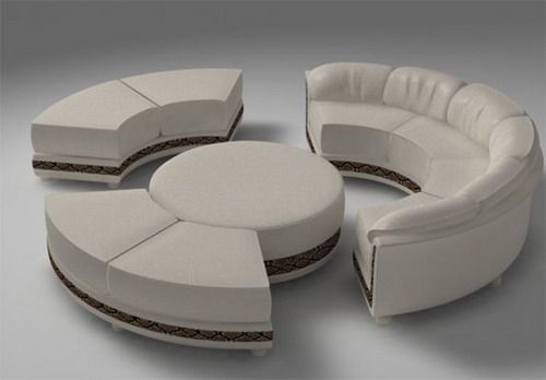 Round Sofa With Semi Sectional Model Furniture Pinterest Round Sofa With Semi Sectional Model