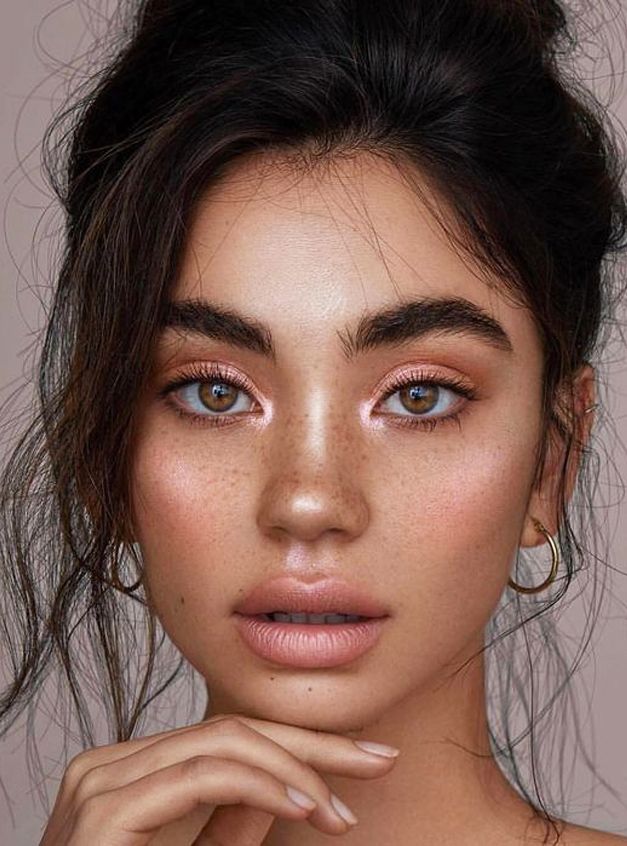 Maquiagem para o Ano Novo 2019 - opções para festa, cm brilho, simples, para praia... Makeup Hacks, Makeup Inspo, Makeup Inspiration, Makeup Ideas, Makeup Trends, Makeup Routine, Makeup For Photos, Natural Makeup Tutorials, Eyeshadow Tutorials