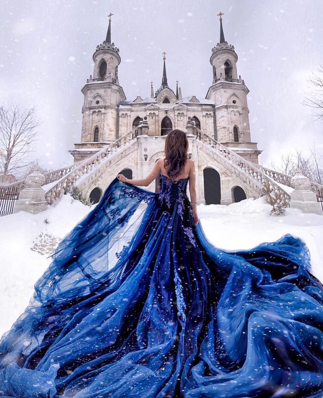 Dress Goals Yay ? via @hap_fashion by @pochekh ð #winter | Fairytale dress, Fantasy dress