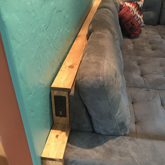 Behind the Couch Console Table Plans Diy sofa table, Couch table diy