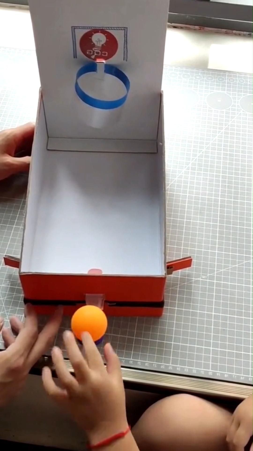 Basketball cardboard craft for toddlers Basketball cardboard craft for toddlers