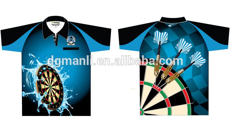 Dart Shirts Sublimation Darts Shirts Polyester Darts Shirts Custom