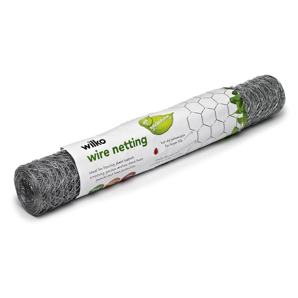 10m X 60cm Wire Garden Netting Garden Netting Garden Arches
