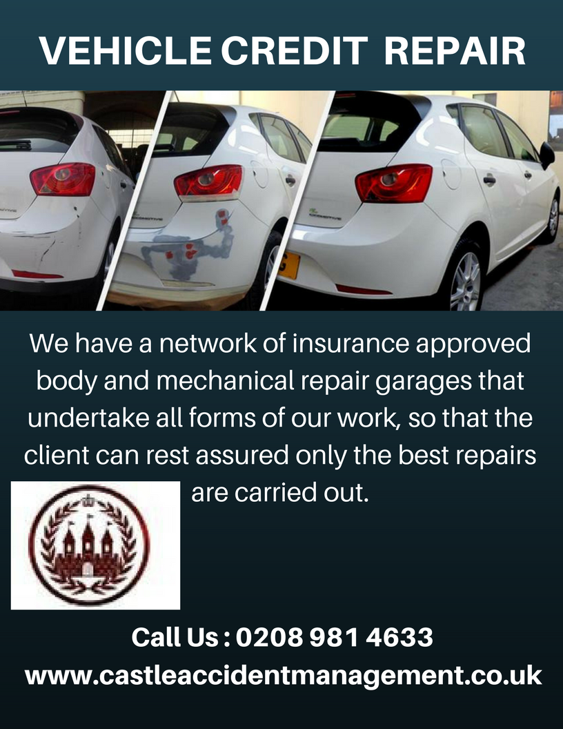 We Have A Network Of Insurance Approved Body And Mechanical Repair