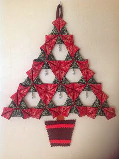 Little By Bossymamma Folded Fabric Christmas Tree Little By Bossymamma Folded Fabric Christmas Tree