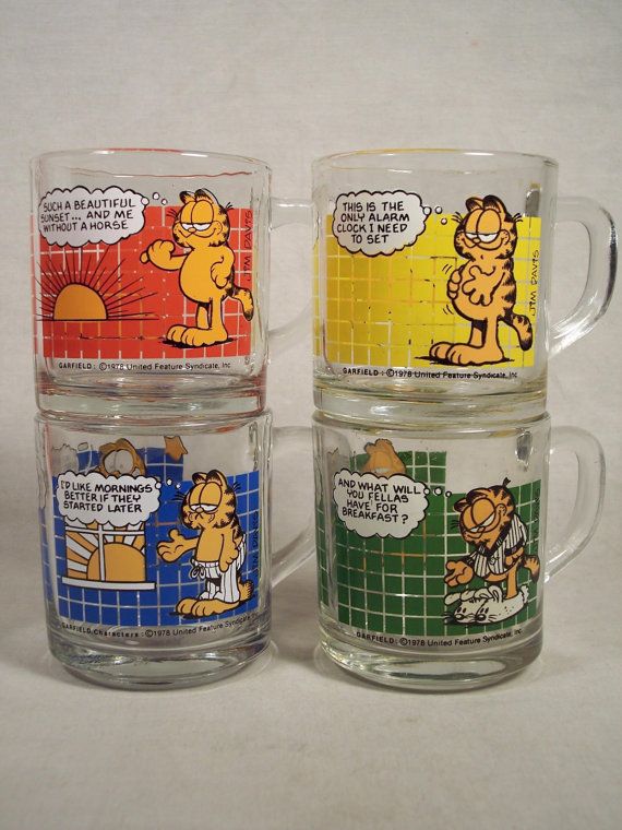 Garfield McDonald/'s Coffee Cup