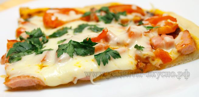 Пицца на тонком тесте Vegetable Pizza, Mashed Potatoes, Vegetables, Ethnic Recipes, Food, Whipped Potatoes, Smash Potatoes, Essen, Vegetable Recipes