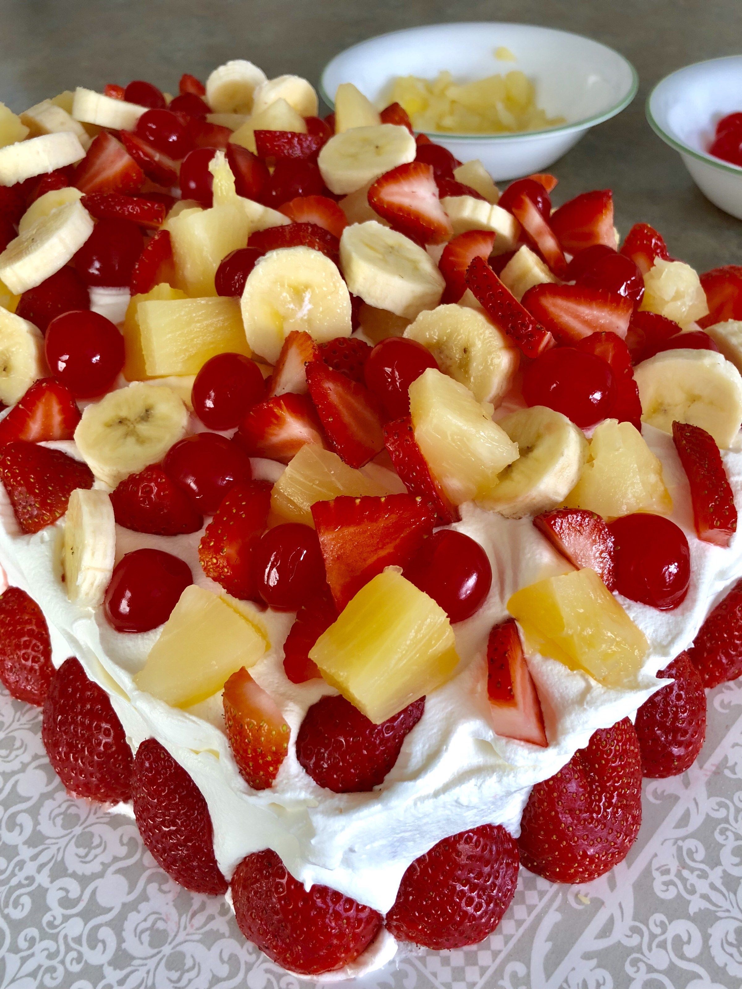 Banana Split Cake Recipe Banana split cake, Banana