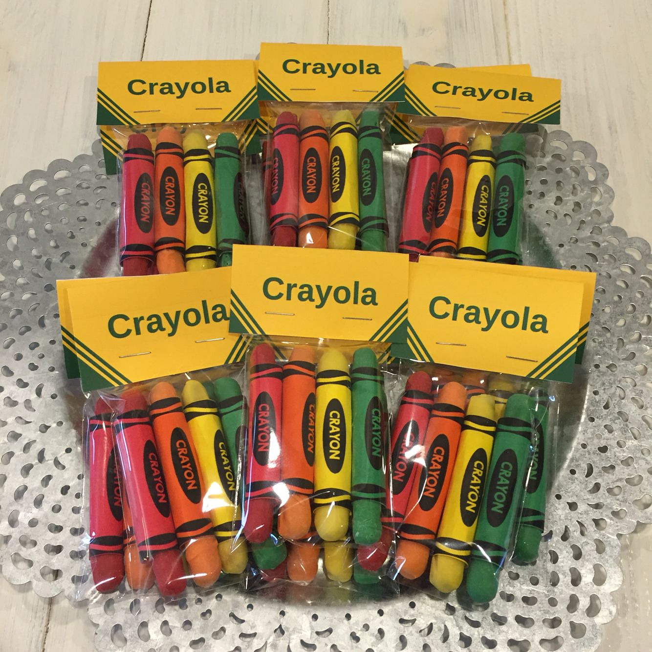 Download Chocolate dipped pretzel sticks for Color Crew Party. Crayola Crayon party favors! | Crayola ...
