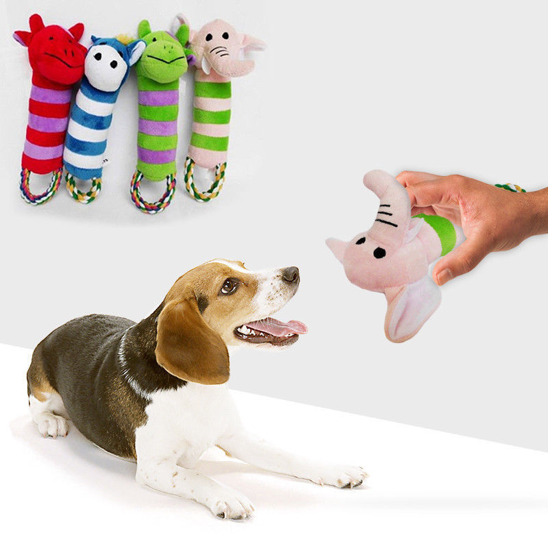 2 89 Aud Pet Puppy Chew Squeaker Squeaky Plush Sound Pig