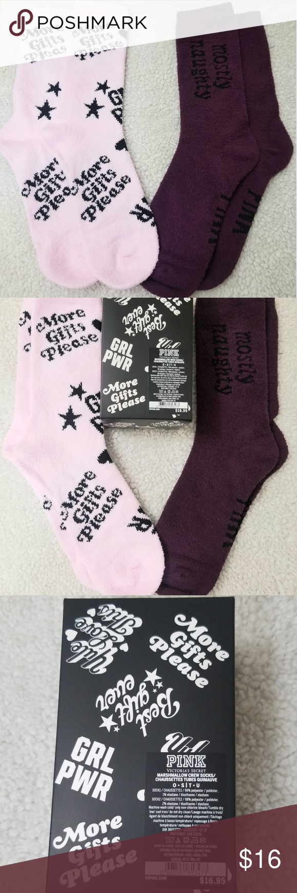 🧦PINK Set of Crew🧦 🧦💕PINK Set of Crew🧦💕 PINK Marsh 🧦PINK Set of Crew🧦 🧦💕PINK Set of Crew🧦💕 PINK Marsh