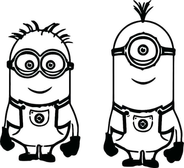 Minion Coloring Pages Pdf from Minions Coloring Pages. On this page, you can find many drawings of Minions to color. The Minions are the funniest creatures in the movie "Despicable Me" and "Minions". In th... #printable #coloringpages #coloring #coloringbook #coloriage Minions Coloring Pages, Frozen Coloring Pages, Birthday Coloring Pages, Coloring Pages For Girls, Coloring Pages To Print, Coloring Books, Evil Minions, Cute Minions, Thanksgiving Coloring Pages