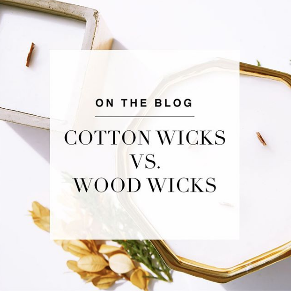 COTTON WICKS VS. WOOD WICKS #candlemakingbusiness