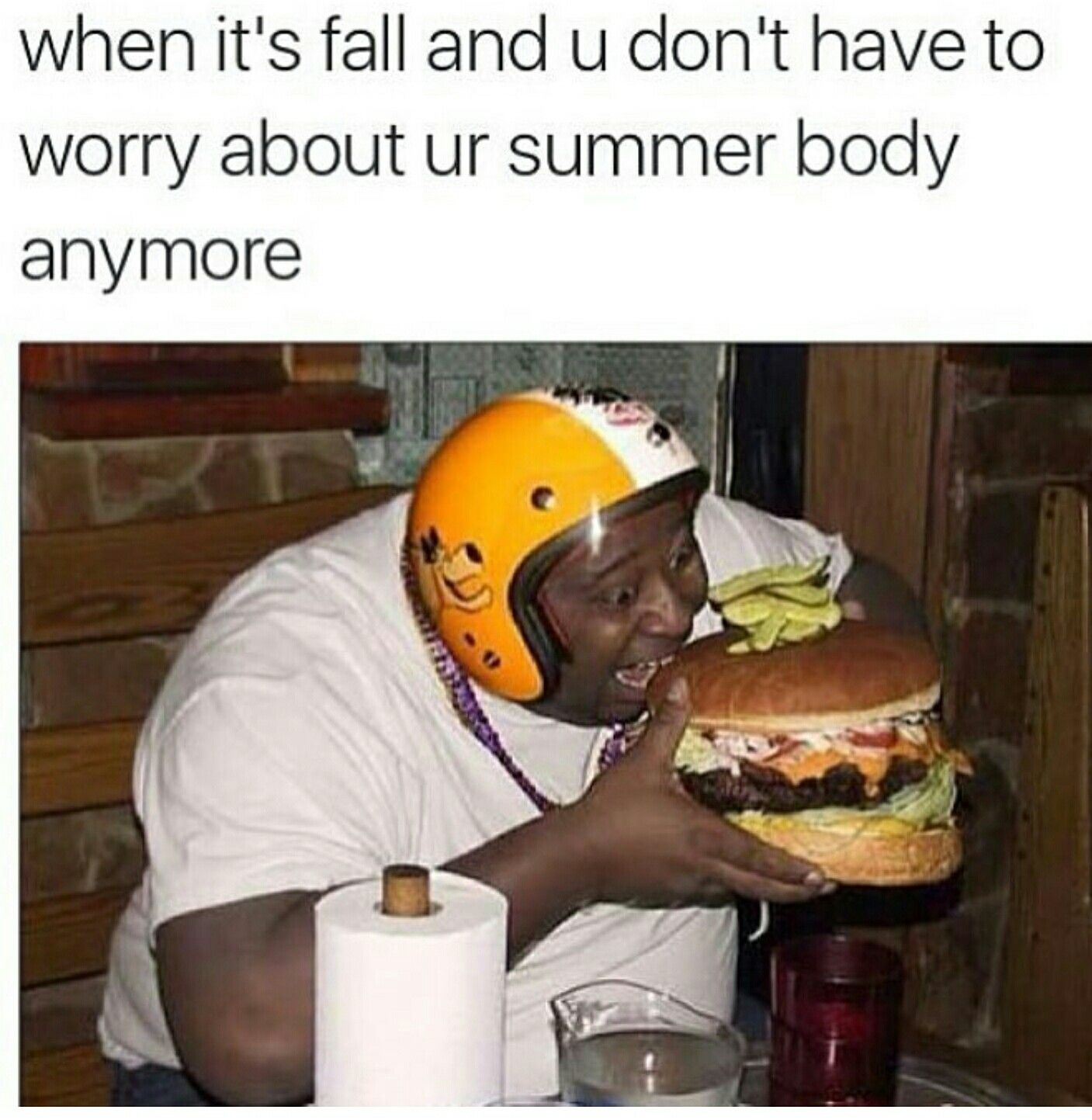 I Think He Needs To Order A Few Large Fries I Think He Needs To Order A Few Large Fries