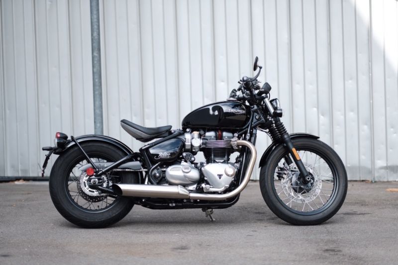Hartz Bros Custom Cycle Complete Triumph Bobbers The Jockey