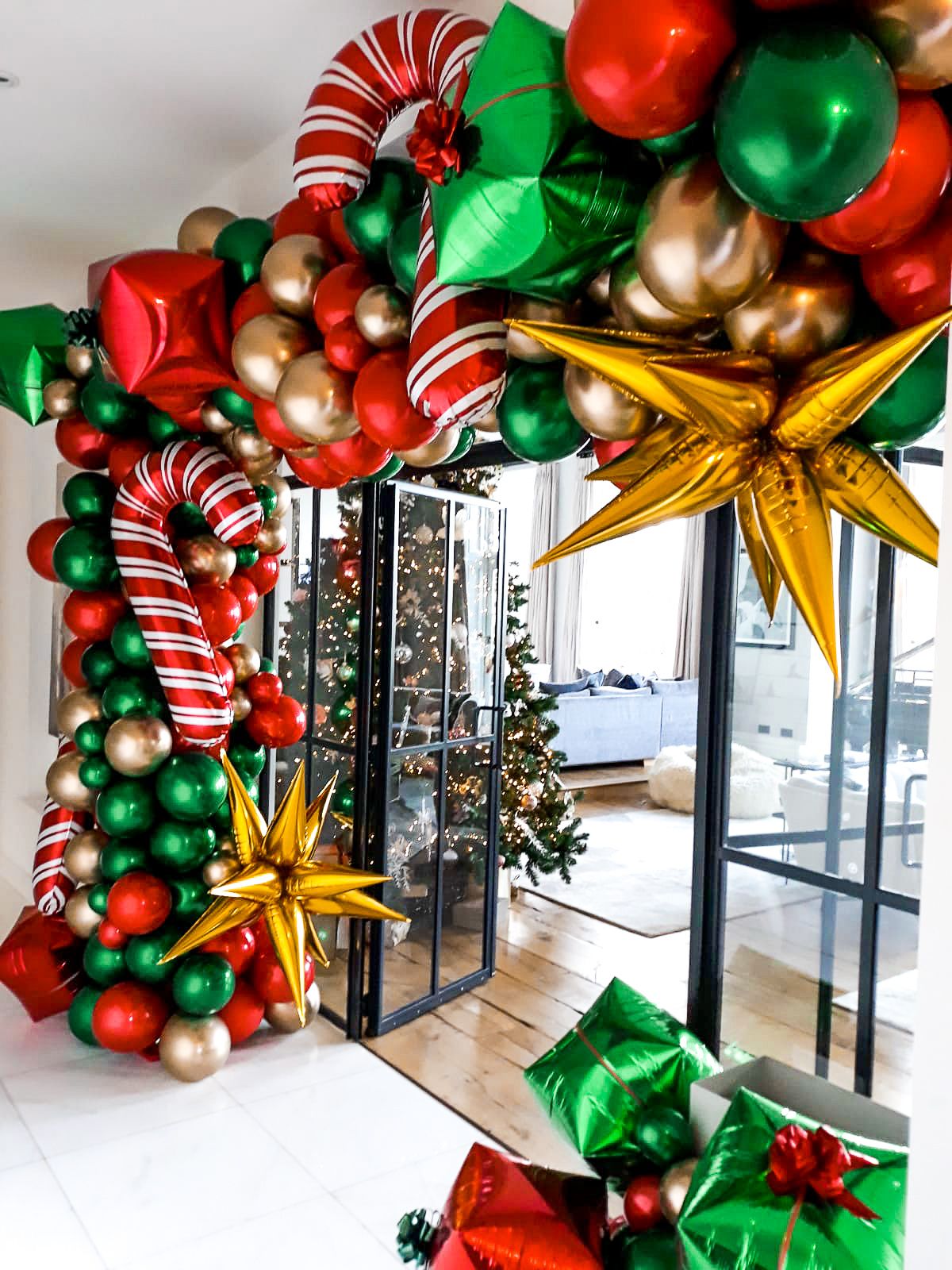 Christmas Balloon Installations - By Bubblegum Balloons