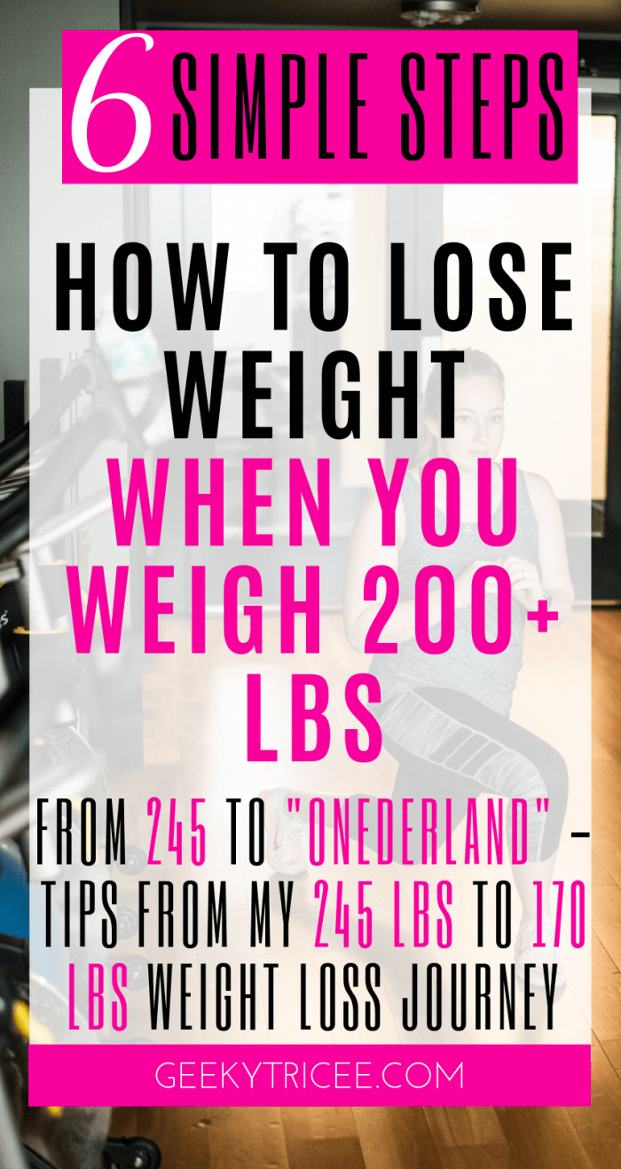 How to simply lose weight if you weigh 200 lbs or more – GeekyTricee #diet #healthy #healthyeating #...