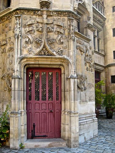 Musée De Cluny Paris Door Doors Vintage Doors