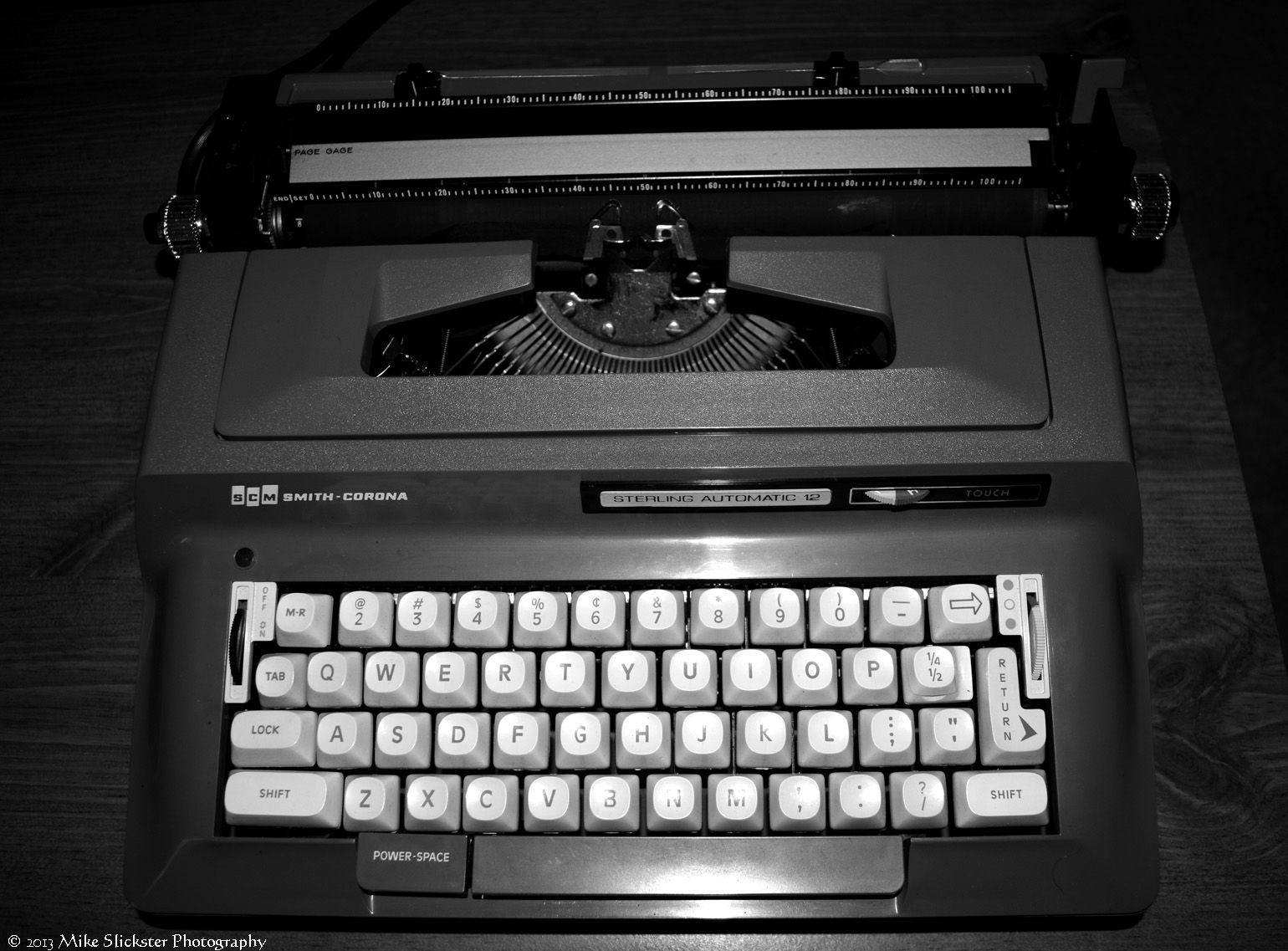 Electric typewriter essay