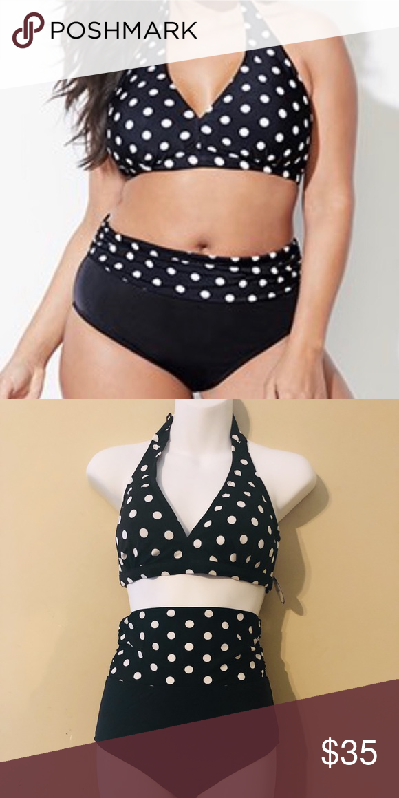Adult archive - Bikini black dot polka white F f fisting pussy
