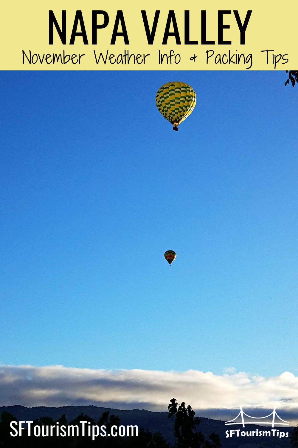 Visiting Napa in November? Discover packing tips and details on what to
