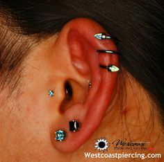 Cartilage Double Spiral Piercing Google Search Piercings Cartilage Double Spiral Piercing Google Search