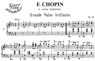 Chopin Grande Valse Brilliante E Flat Major Recorder Music Classical Music