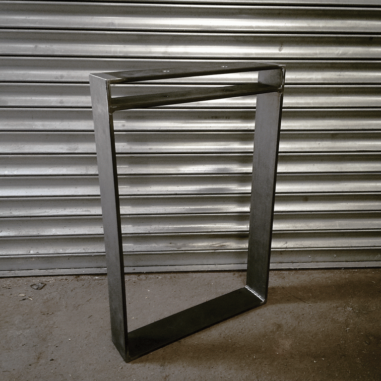 Bespoke Ash Desk | Metal and Dust | Hand crafted quality furniture makers Home Office Furniture Design, Wood Furniture Living Room, Diy Furniture Renovation, Industrial Design Furniture, Iron Furniture, Steel Furniture, Furniture Makers, Quality Furniture, Wood And Metal Desk