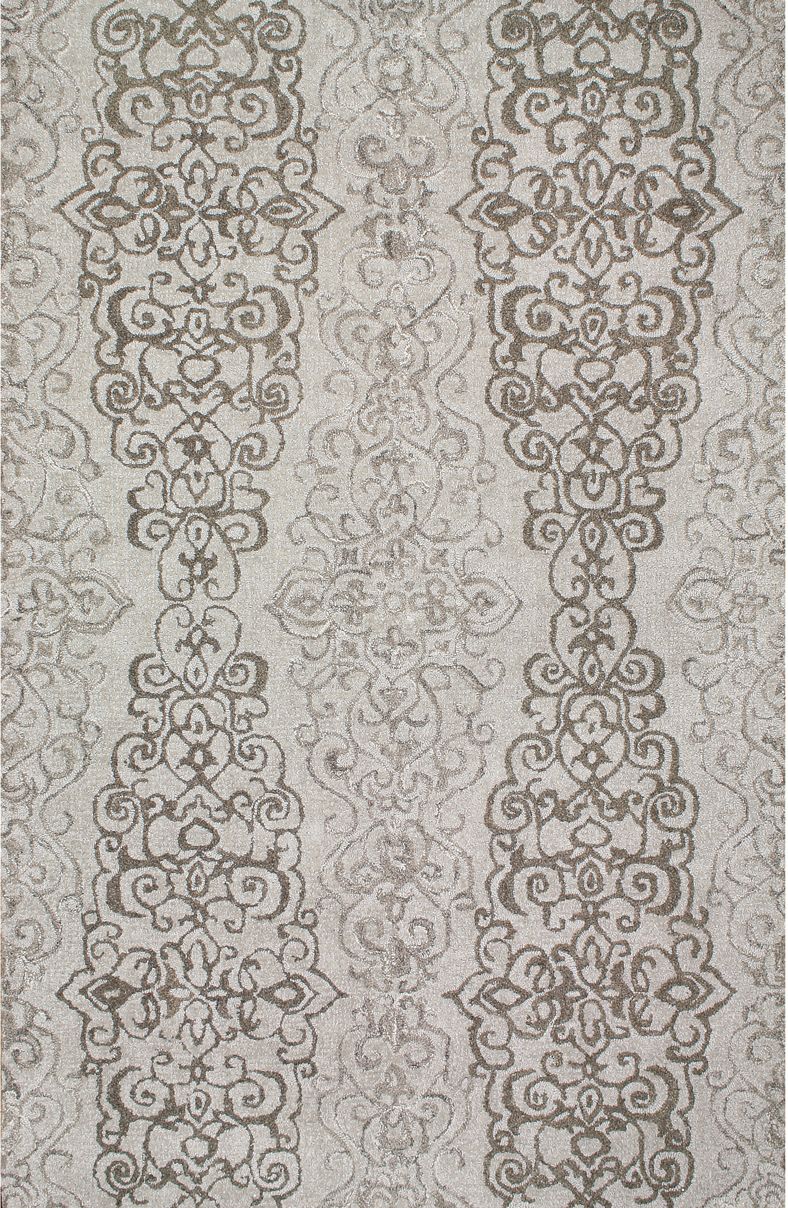 Tuscany Tu 15 Cloud Rug Is Hand Crafted Of Wool And Viscose Using A Tuscany Tu 15 Cloud Rug Is Hand Crafted Of Wool And Viscose Using A Combination Looped Cut Pile Construction Unique Texture Soft Taupe Silver